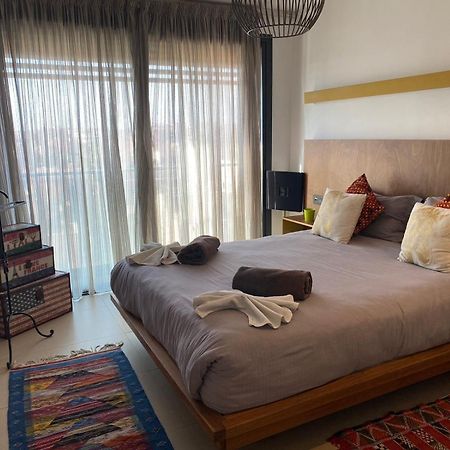 Luxueux Appart Hivernage Avec Vue Sur L"Atlas Marakeş Dış mekan fotoğraf