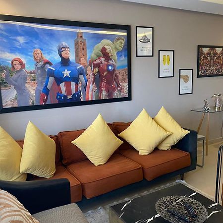 Luxueux Appart Hivernage Avec Vue Sur L"Atlas Marakeş Dış mekan fotoğraf