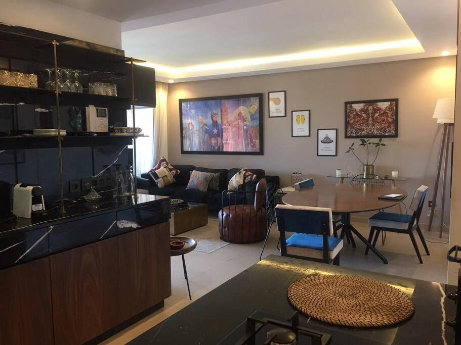 Luxueux Appart Hivernage Avec Vue Sur L"Atlas Marakeş Dış mekan fotoğraf