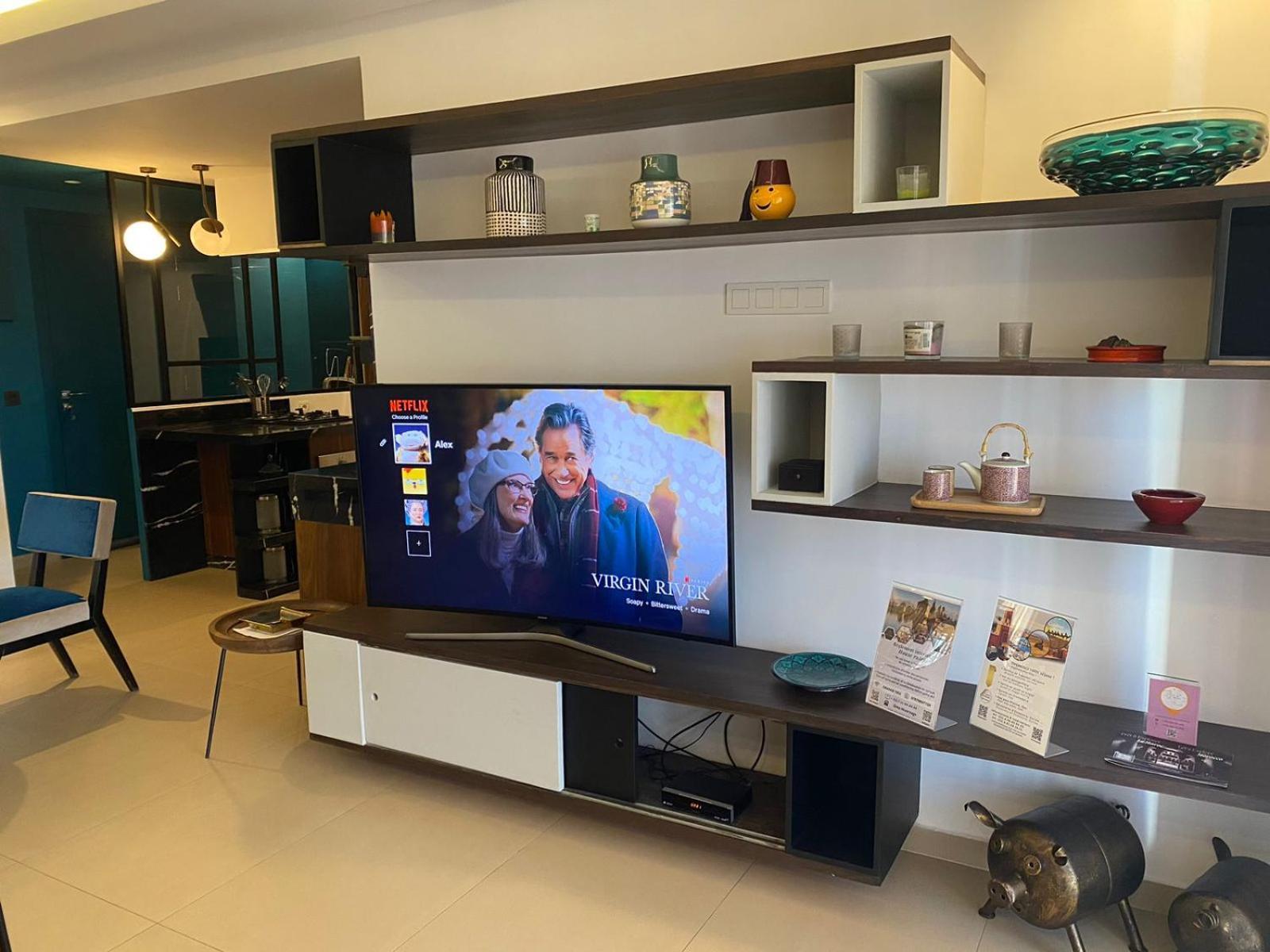 Luxueux Appart Hivernage Avec Vue Sur L"Atlas Marakeş Dış mekan fotoğraf