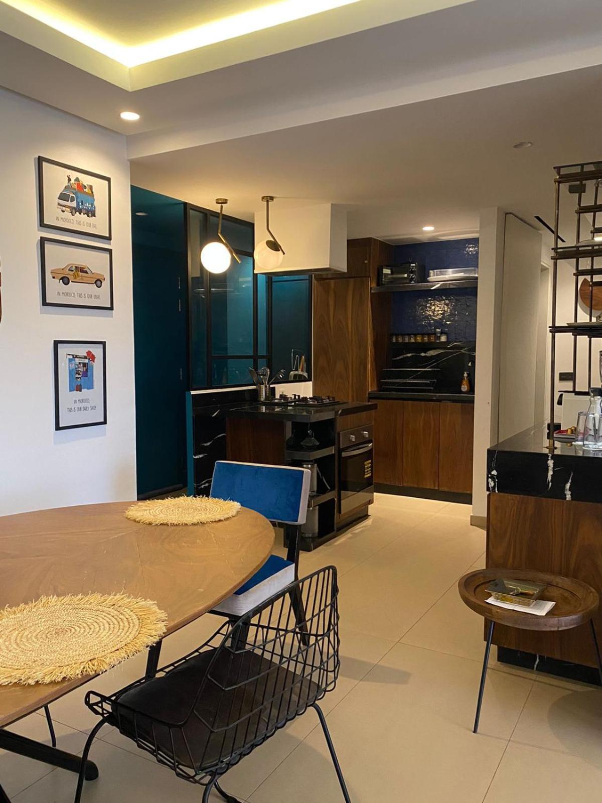 Luxueux Appart Hivernage Avec Vue Sur L"Atlas Marakeş Dış mekan fotoğraf
